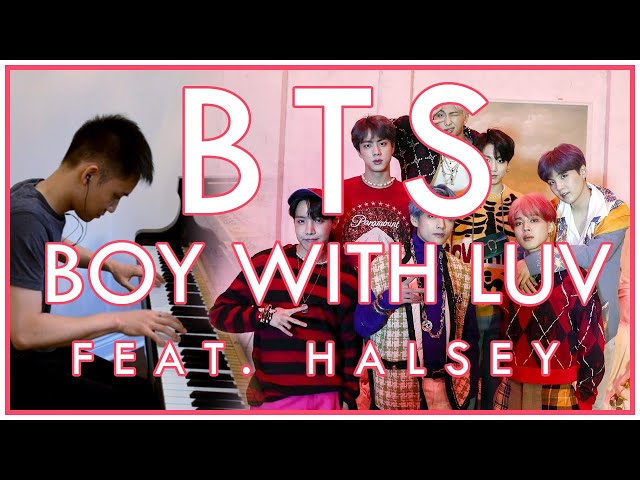 BTS - Boy With Luv (feat. Halsey) (Piano Cover | Sheet Music) class=