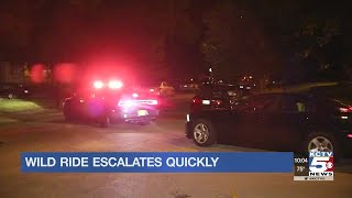 Wild scooter ride escalates quickly in ...