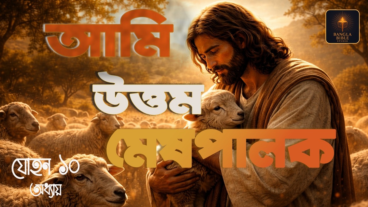 যোহন অধ্যায় ১০ | আমি উত্তম মেষপালক | Jesus the Good Shepherd | John 10