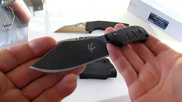 FRED PERRIN FP1903 LE BABY BOWIE FIXED BLADE TACTI...