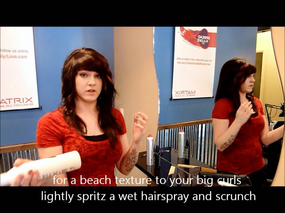 How to curl your hair 3 different ways. - YouTube