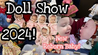 Doll Show Spring 2024! New Reborn Baby Adopted And A Cute Haul!