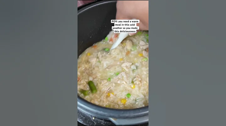 Instant Pot Congee is the best cheap and filling meal! #food
