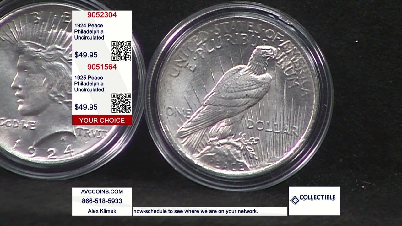 アメリカ 1924 ♥ PEACE DOLLAR♥ 1924 Peace Silver Dollar Coin Value Prices, Photos & Info