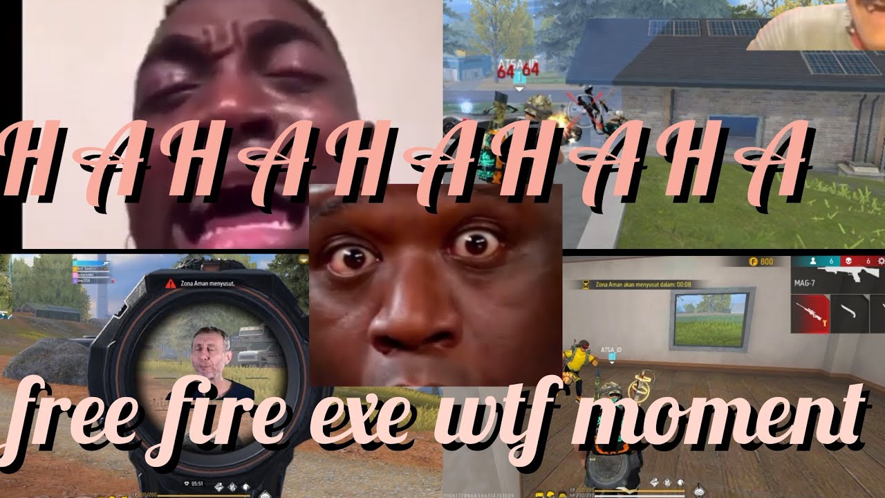 FF EXE WTF MOMENT FUNY MOMENT FREE FIRE  BIKIN NGAKAK