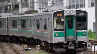 【走行音】JR東日本701系1500番台(三菱Ptr-VVVF)<普通> 区間:東北本線 黒磯→白河