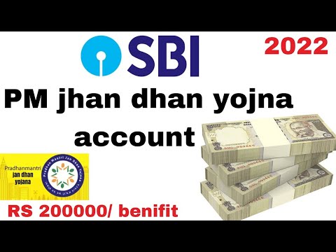 PMJDY sbi bank account 2022 | Pradhan mantri jhan dhan yojna SBI bank account 2022