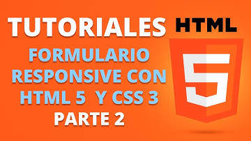 Como Crear un Formulario Responsive con HTML 5 y CSS 3 - Parte 2