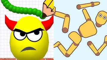 Draw To Smash Logic Puzzle VS Ragdoll Break All Levels Android,iOS Gameplay (New Update)