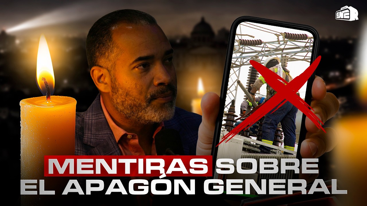 BRITO DESMONTA LAS MENTIRAS SOBRE EL APAGÓN GENERAL EN LA REPÚBLICA DOMINICANA