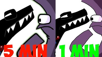 Alphabet Lore But I Draw Frames In 1 Minute! ( Part 2 )