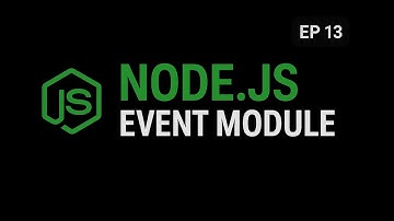 Event Module in Node JS | Node JS Tutorial | Node JS Course 