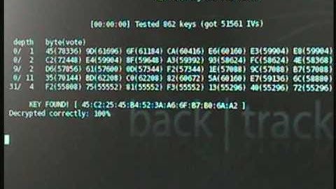 Crack WEP Network Key using BackTrack 3 Part 2