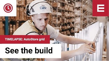 Timelapse: How we build a new AutoStore-system | EN