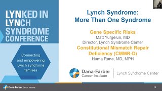 Lynch Syndrome: More Than One Syndrome: Constitutional Mismatch Repair Deficiency Syndrome (CMMR-D)