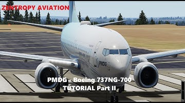 PMDG Boeing 737-700 (Prepar3D 5.3) Taxiing, Takeoff, Climb to Cruise Altitude Tutorial.