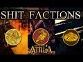 Total War Attila's Three Weakest Factions