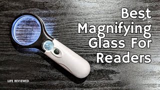 Best Magnifying Glass For Readers | SCHUBERT Magnifying glass With LED Light  | Unboxing & Review screenshot 5