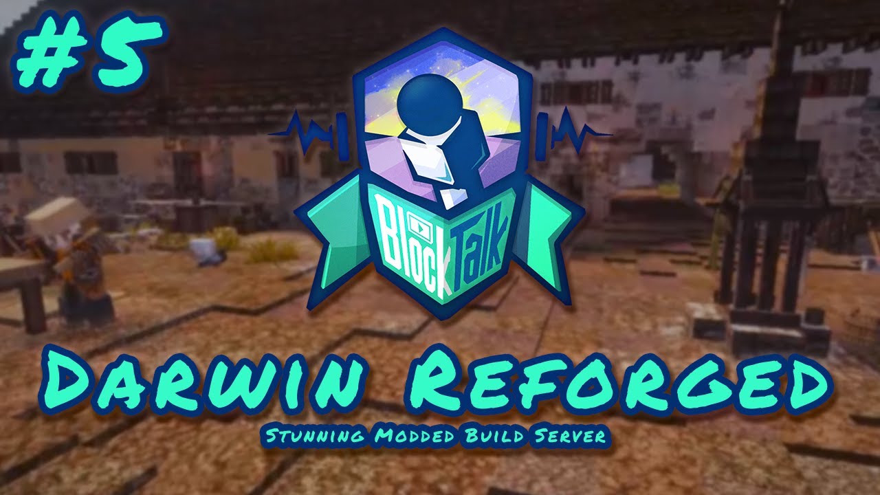 Stunning Modded Build Server! ft. Darwin Reforged - BlockTalk Interviews S2 Ep. 5