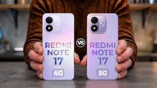 Redmi Note 17 4G Vs Redmi Note 17 5G screenshot 1