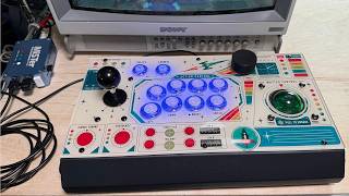Fightbox Arcade Stick & MiSTer GUI Testing