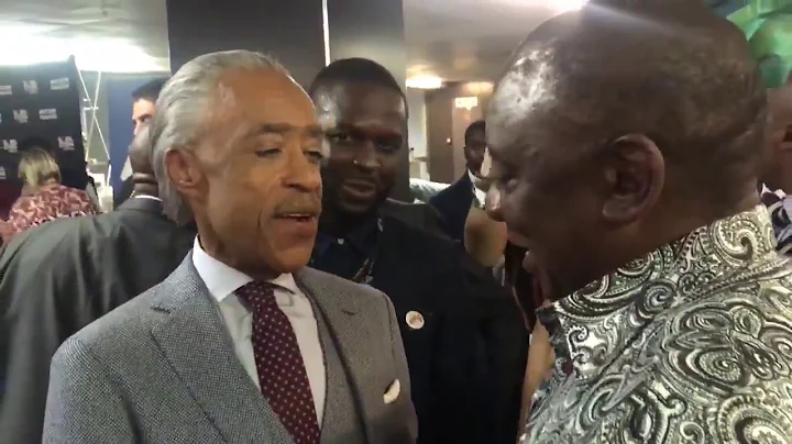 GLOBAL CITIZEN | President @CyrilRamaphosa welcomes human rights activist Reverend Al Sharpton