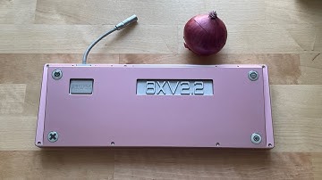 Matrix 8XV2.2 | Gateron Minks | GMK Miami Dusk