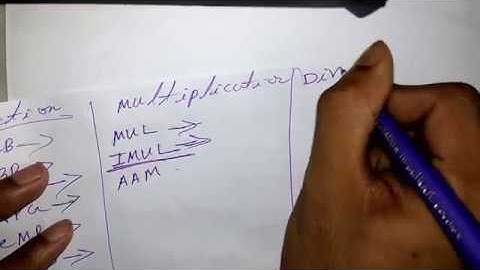 What and Why Arithmetic Instruction | 8086 Microprocessor | Microprocessor Course |