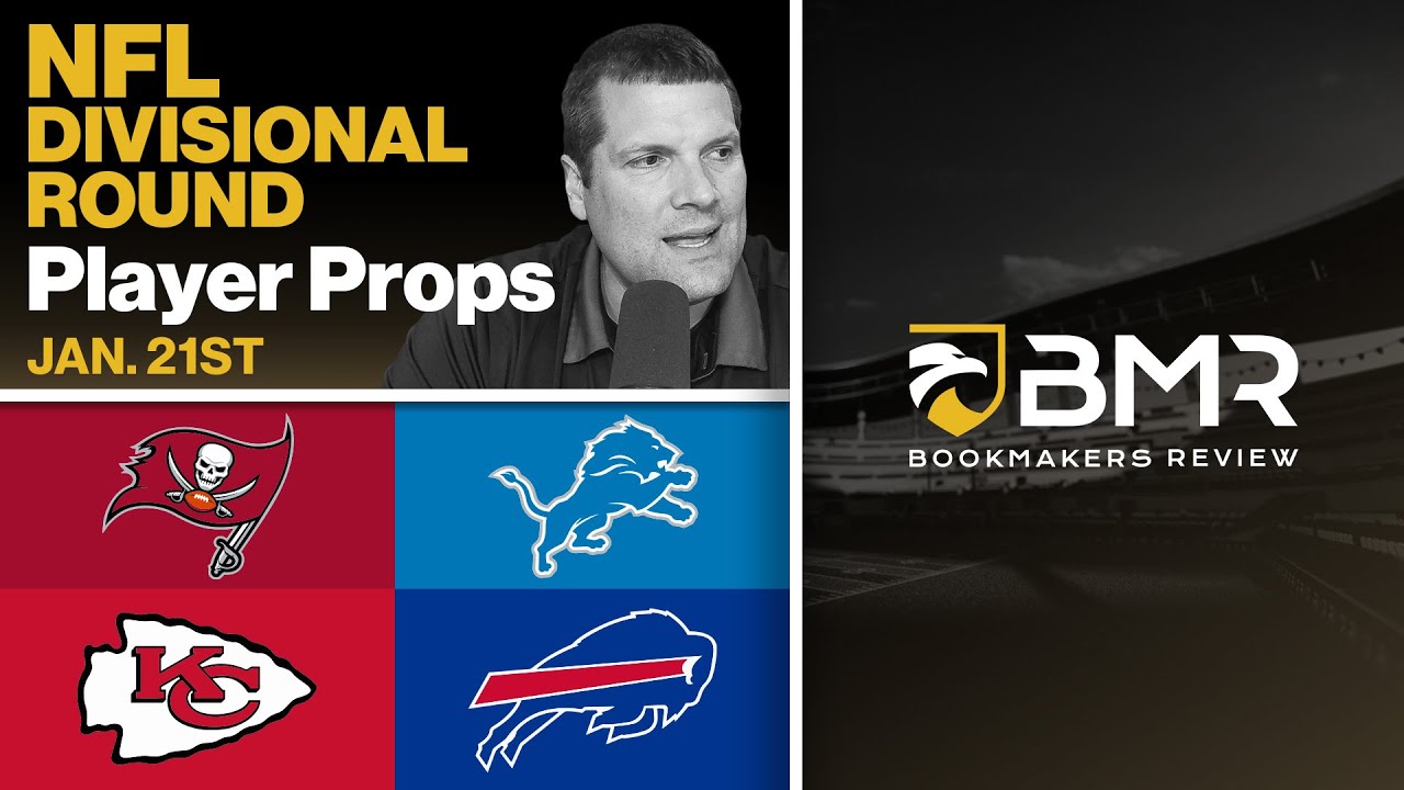 NFL Player Props | Divisional Round Best Bets Analysis by Donnie RightSide (Jan. 21st)