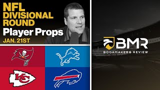 NFL Player Props | Divisional Round Best Bets Analysis by Donnie RightSide (Jan. 21st)