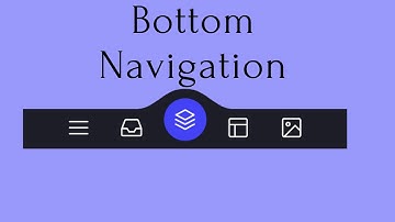 How to make a Bottom Nav bar HTML CSS JAVASCRIPT | Source code