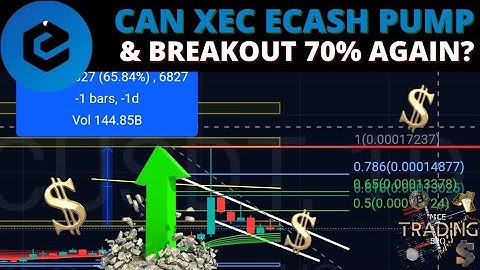 CAN XEC ECASH PUMP & BREAKOUT 70% AGAIN? PRICE PREDICTION TECHNICAL ANALYSIS #ecash #crypto #trading