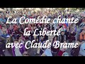 La Comédie chante La Liberté avec Maître Claude à Montpellier le 26 Mars 2022 (multicam)