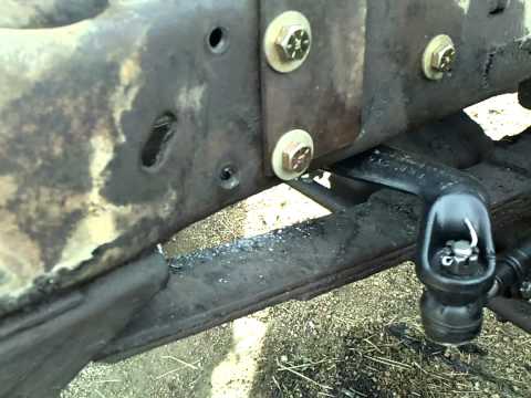 1968 ford f 250 4x4 power steering conversion youtube