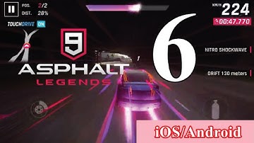 Asphalt 9: Legends - Gameplay Walkthrough Part 6 - Gearheads & Class novice  (iOS, Android)
