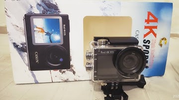 Cason CS6 Action camera📷 Unboxing/ review... under budget vlogging camera