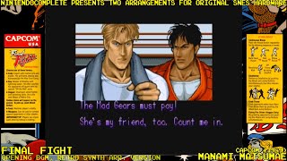 ♫Intro Theme from FINAL FIGHT, Two SNES Arrangements - NintendoComplete