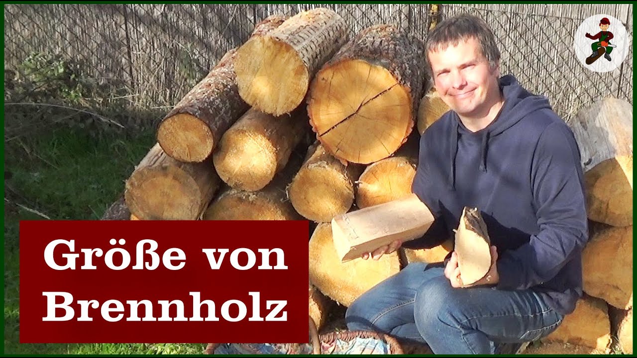 Wie groß sollte Brennholz sein? YouTube Wie groß sollte Brennholz sein? YouTube