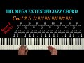 THE MEGA EXTENDED JAZZ CHORD