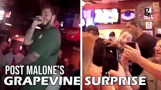 Post Malone's Last Surprise Appearance in Grapevine, Texas | Posty at Willhoite's on Main Street