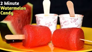 सिर्फ 1 चीज़ से बनाये - Watermelon Ice Cream Recipe | Easy Homemade Ice Cream Recipe
