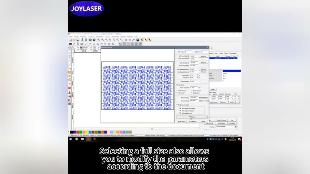 CO2 Laser Cutting Machine Software Operation Tutorial 