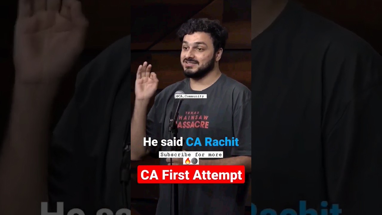 CA Stand-up Comedy 😂 | Chartered accountant | Stand up comedy 