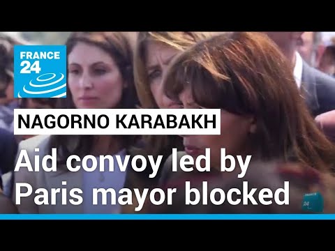 Nagorno Karabakh humanitarian crisis: Azerbaijan blocks French aid convoy led by Paris mayor