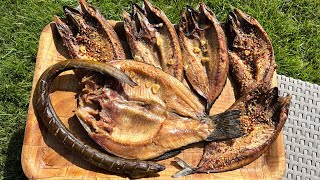 Žuvies rūkymas karštu būdu (Karšis, skumbrė, lynas, ungurys)
