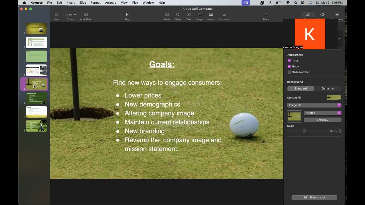 Altius Golf Marketing Plan