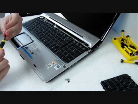 How to replace a keyboard on a HP Pavilion DV9000 432976