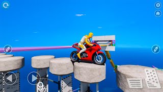 Super Hero Bike Stunt 3D Motor - Android Gameplay screenshot 2