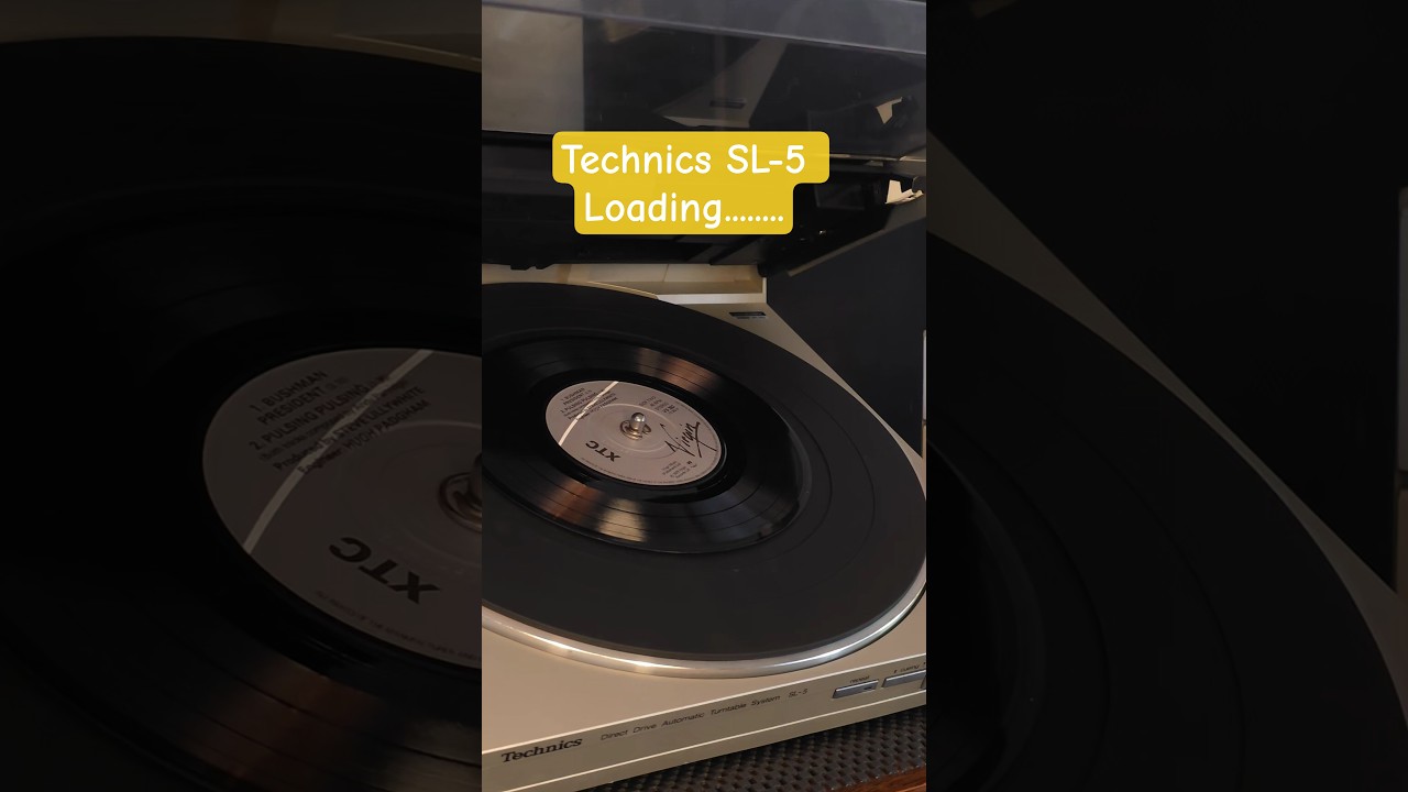 Technics SL-5 Turntable Loading.........  