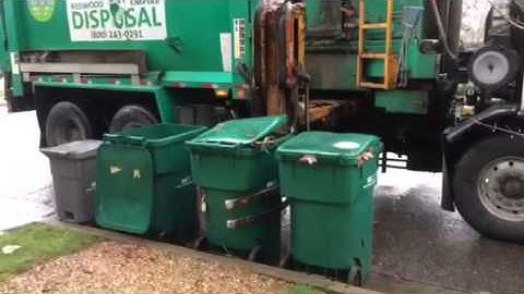 Lid flip garbage video